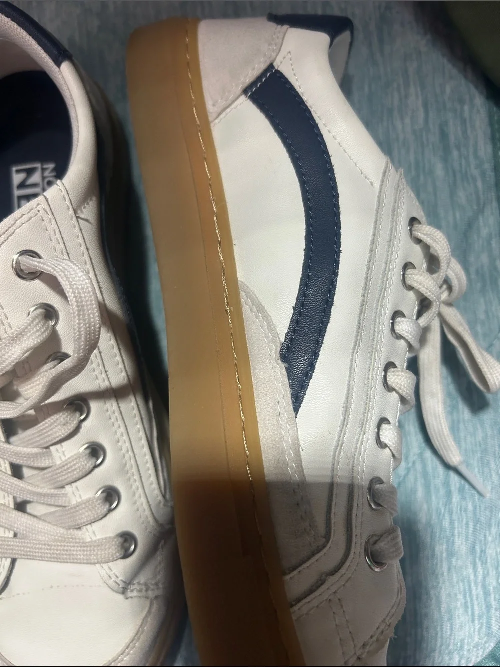 Nothing New White Low-Top Sneakers